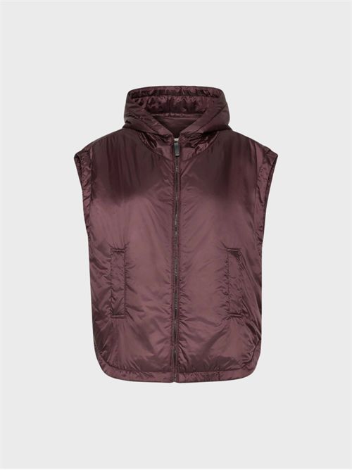 Oversized hooded padded vest MAX MARA THE CUBE | 2629296034600046